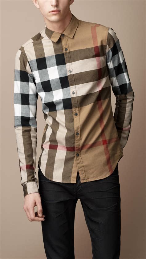 burberry george shirt|Burberry shirts for men price.